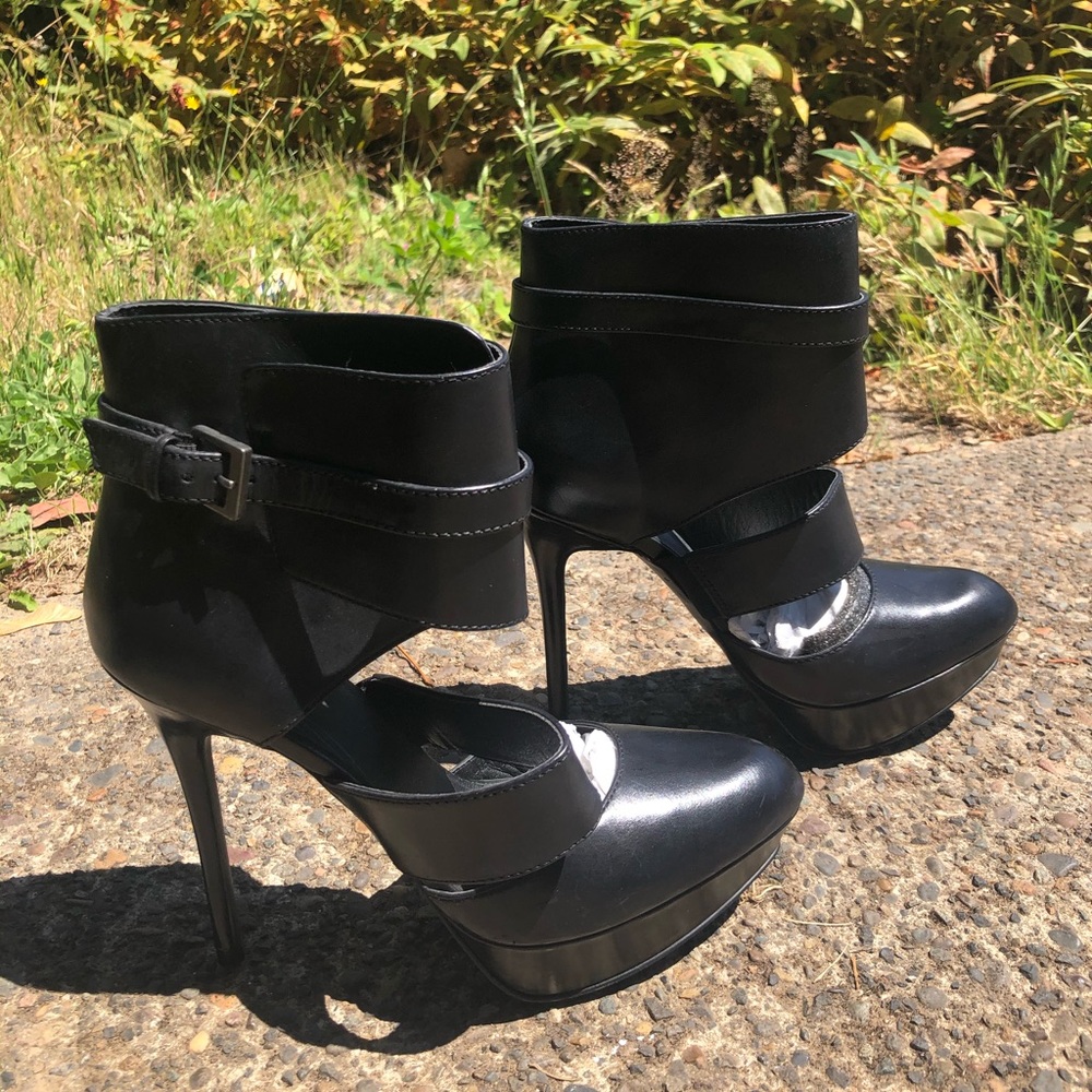 Black heels
